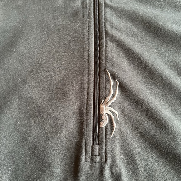 Mens Spyder half zip Size Large - Picture 2 of 5